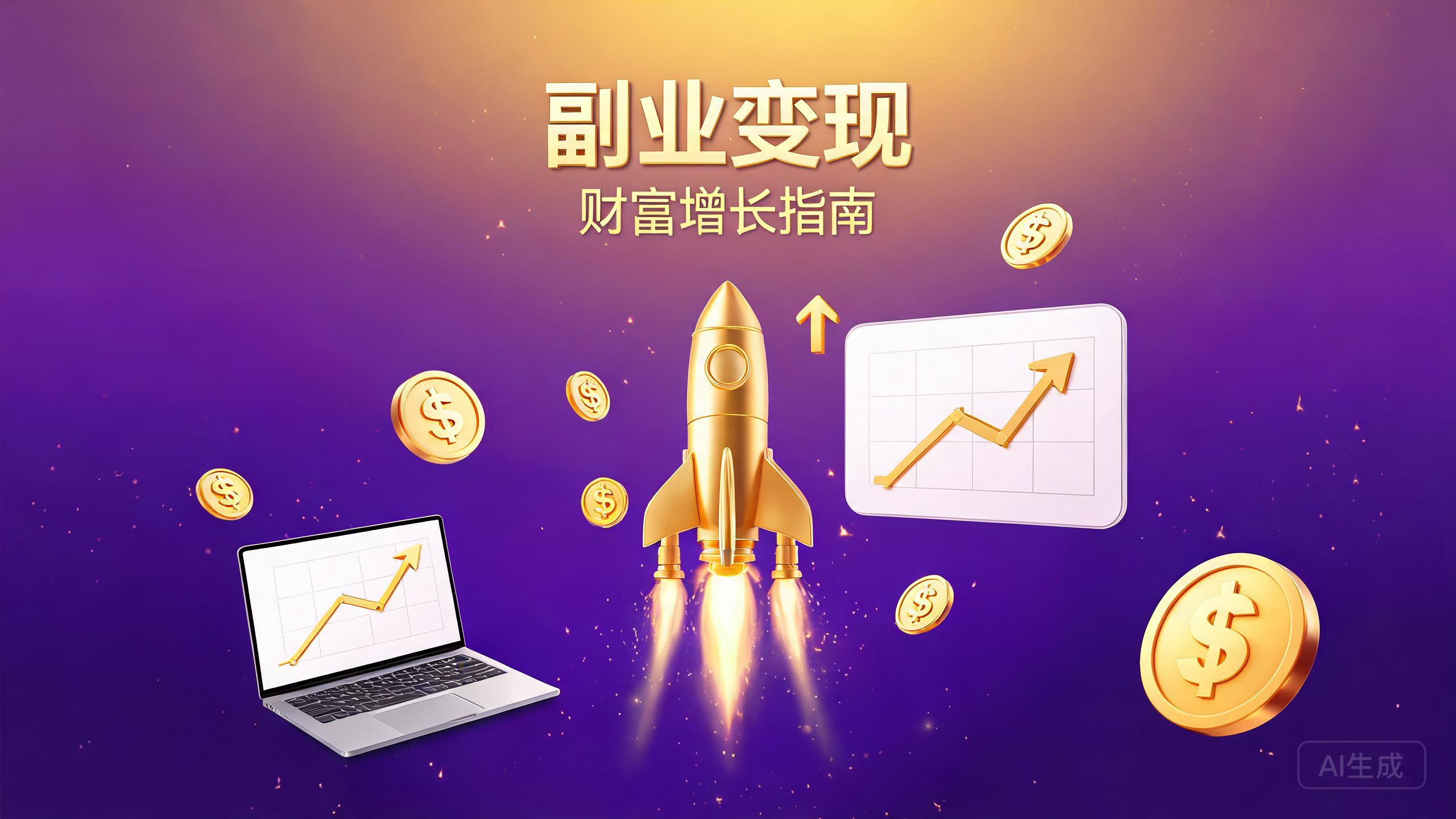 AI配音副业变现完全手册：从0到月入过万的6大路径与实操方案