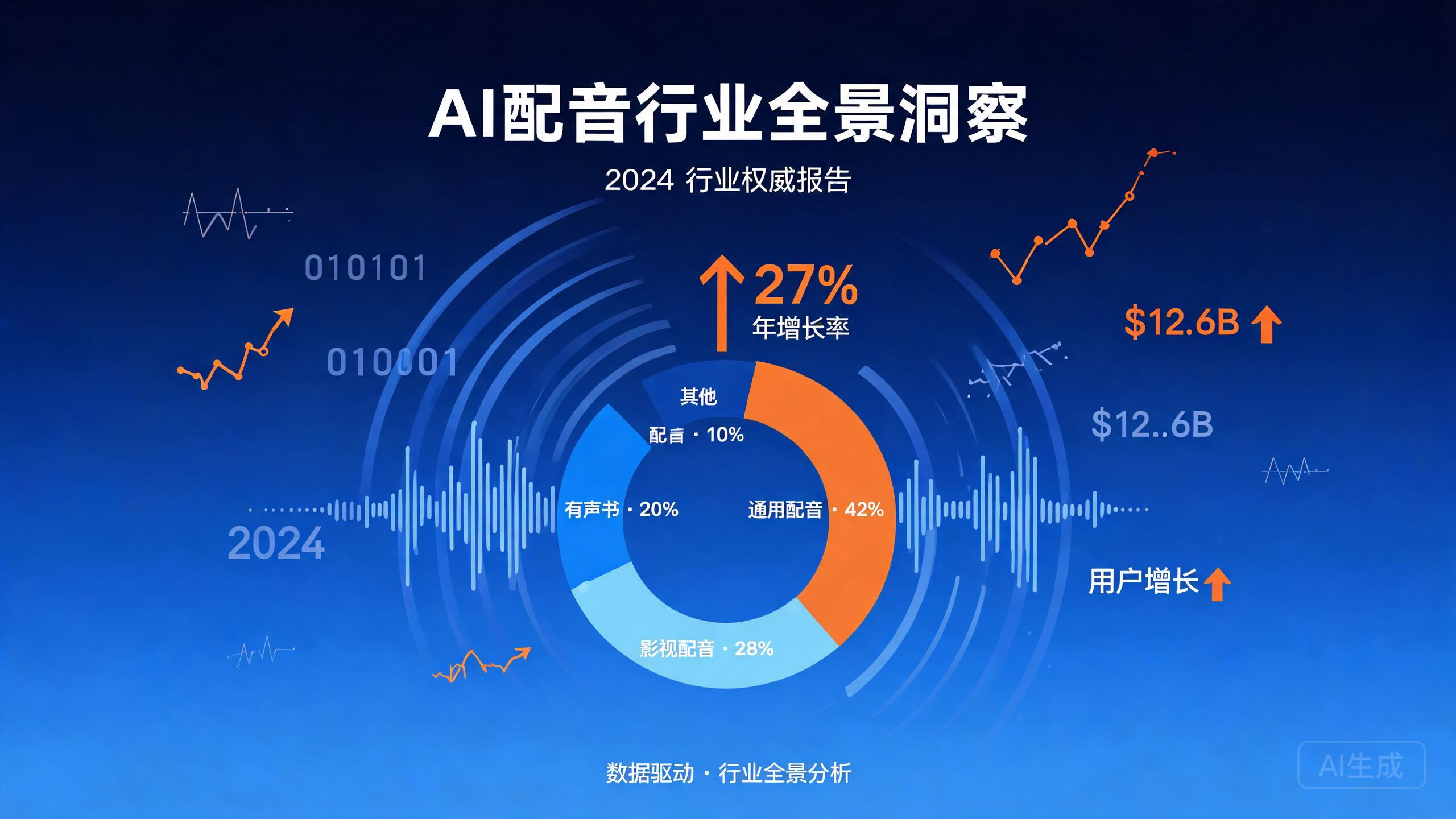 2026年AI配音行业全景洞察：技术拐点、市场格局与创作者生态演进