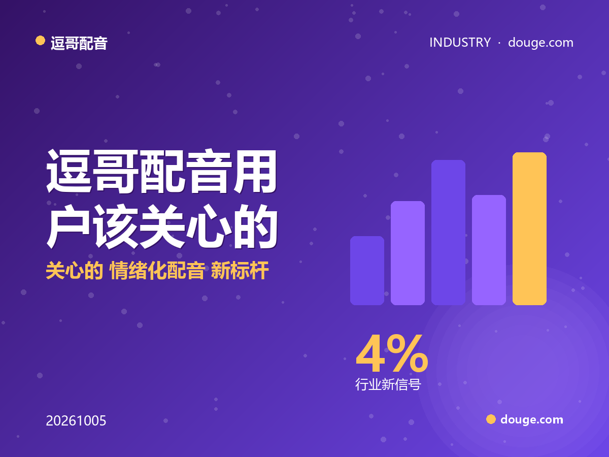 Eleven v4 登顶盲测:逗哥配音用户该关心的"情绪化配音"新标杆