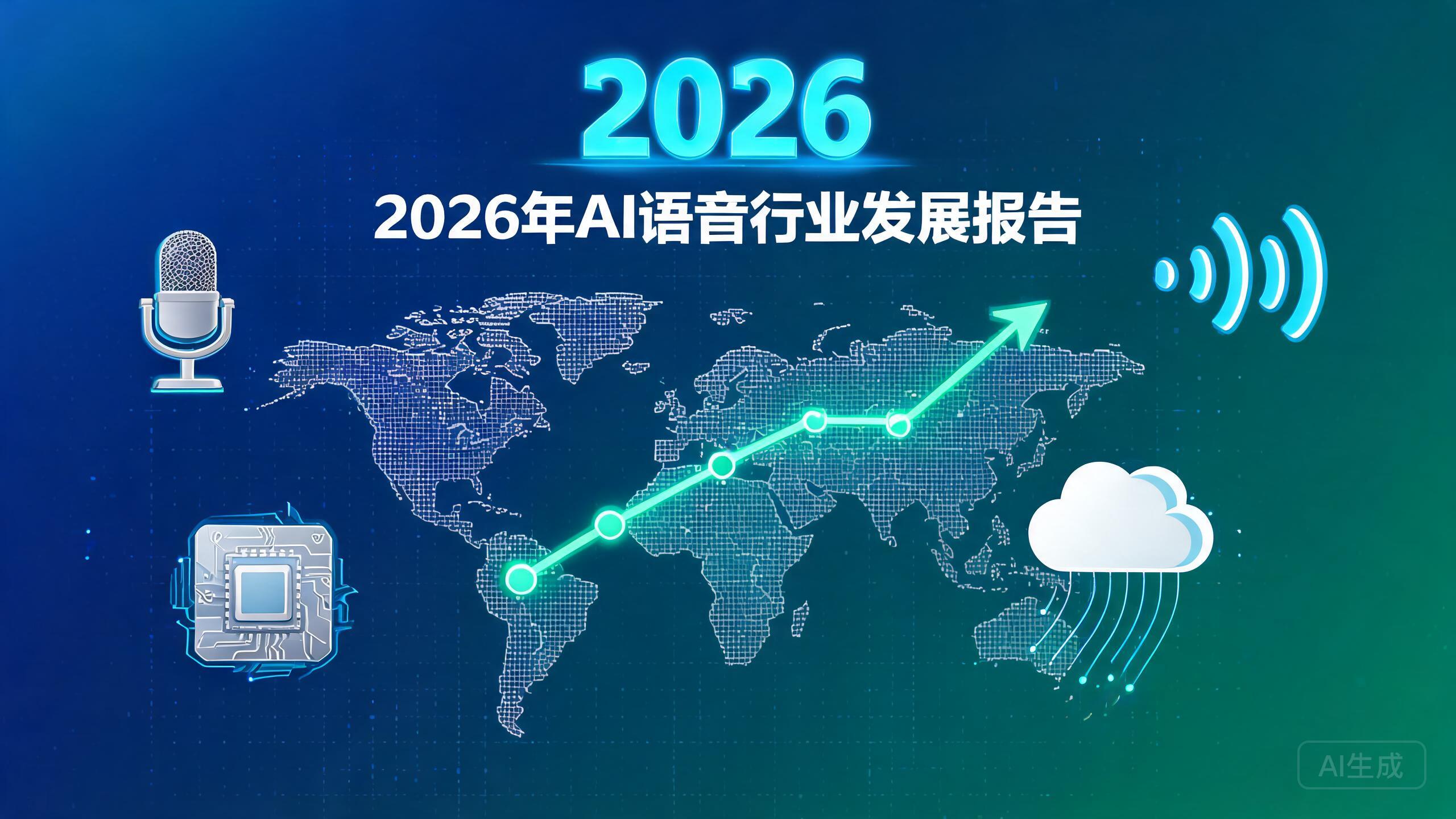 2026年AI语音行业发展报告——技术突破与市场格局重塑